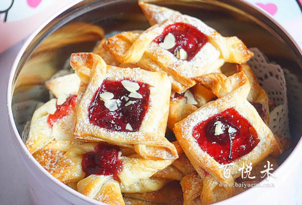 一張飛餅就能做的甜品，烘焙小白也能輕松完成的飛餅丹麥酥